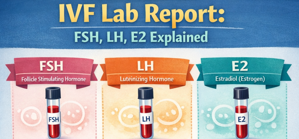 How to Read Your IVF Lab Report: FSH, LH, E2 Explained