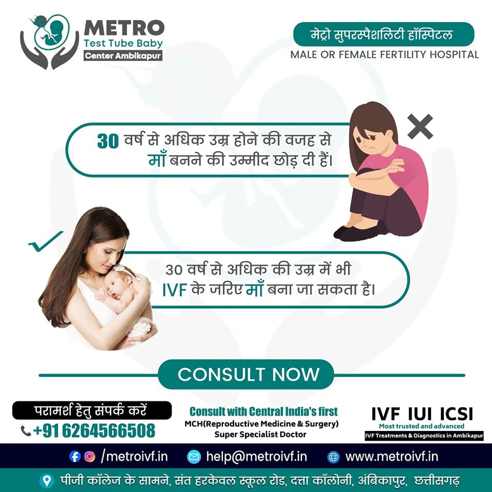 IVF Important Tips | Metro IVF Ambikapur