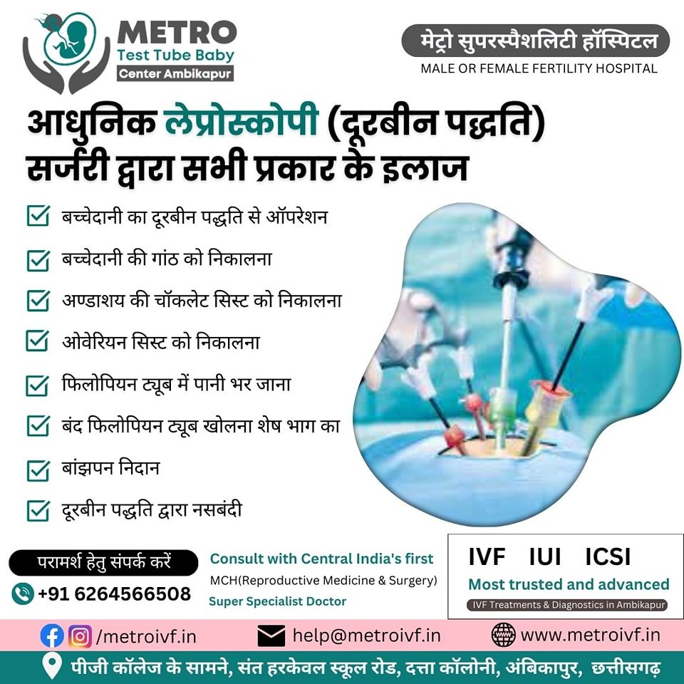 IVF Important Tips | Metro IVF Ambikapur