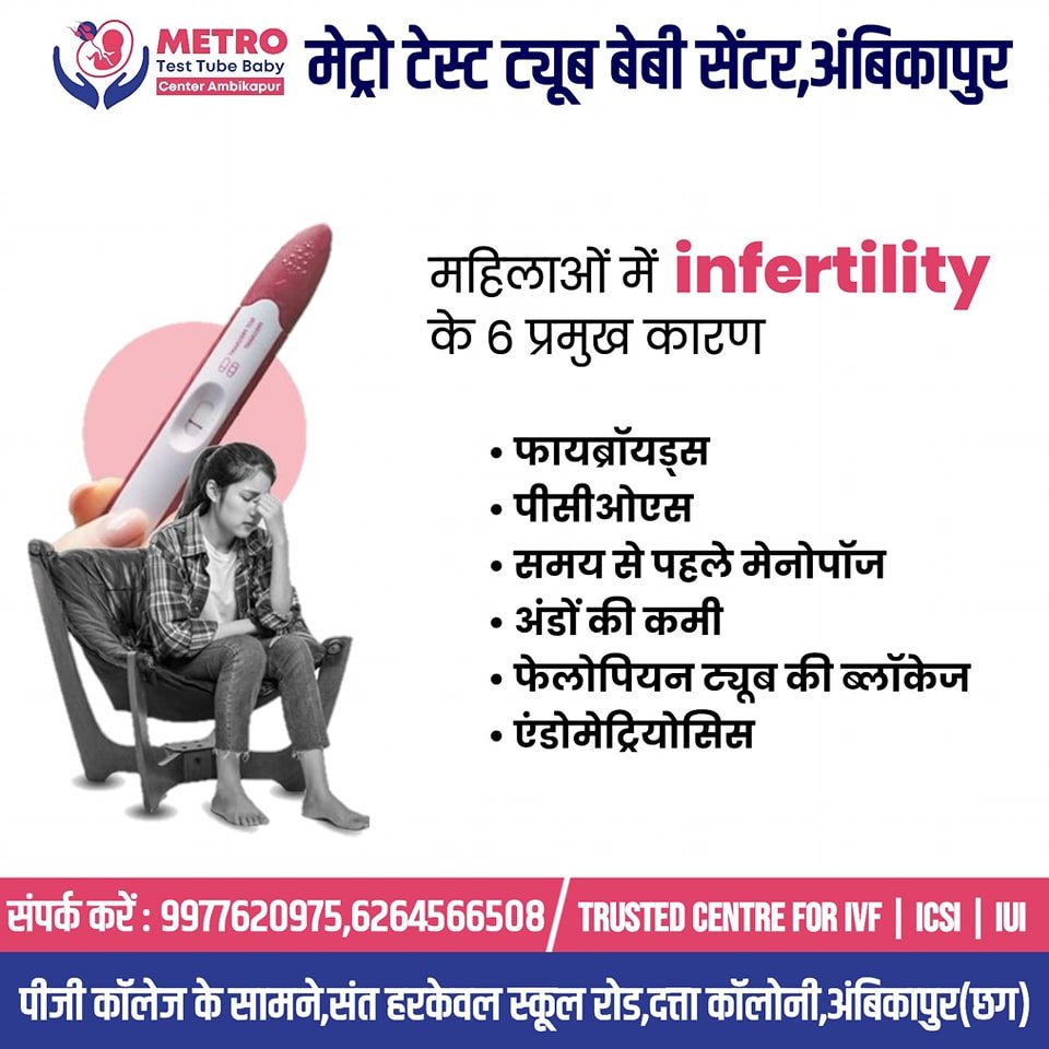 IVF Important Tips | Metro IVF Ambikapur